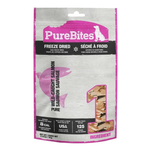 Purebites Freeze Dried Dog Treats Salmon 2.47oz. - Petsplace.store