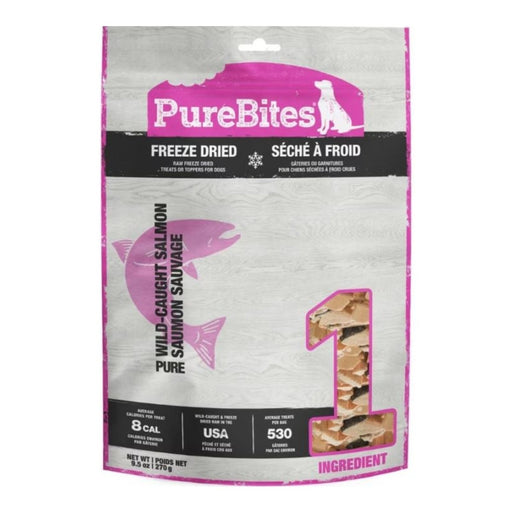 Purebites Freeze Dried Dog Treats Salmon 9.5oz. - Petsplace.store