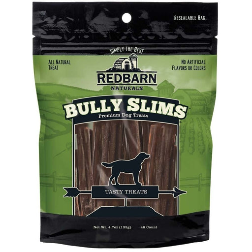 Redbarn Pet Products Bully Slims Dog Treat 1ea/4.7 oz, 40 ct - Petsplace.store