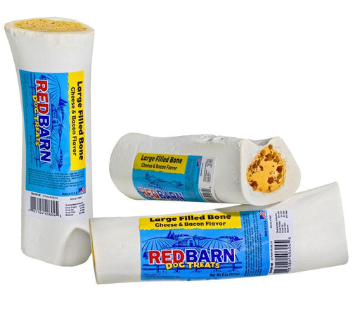 Redbarn Pet Products Filled Bone Dog Treat Cheese & Bacon 1ea/5 oz, LG - Petsplace.store