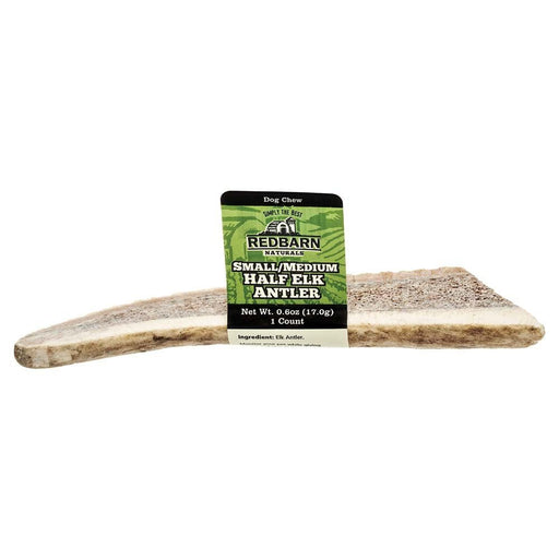 Redbarn Pet Products Natural Elk Antler Dog Treat Split 1ea/SM/MD, 0.6 oz - Petsplace.store