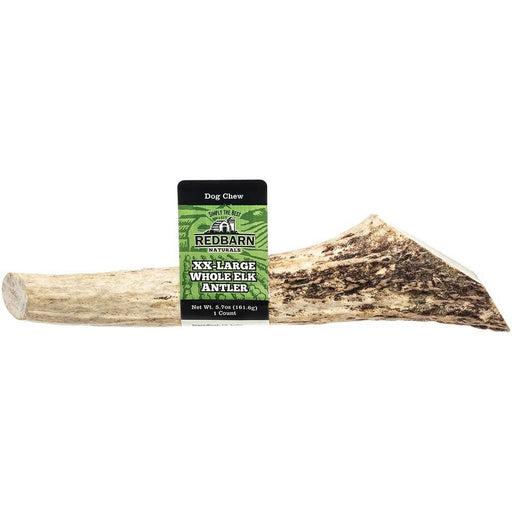 Redbarn Pet Products Natural Elk Antler Dog Treat Whole 1ea/XXL, 5.7 oz - Petsplace.store