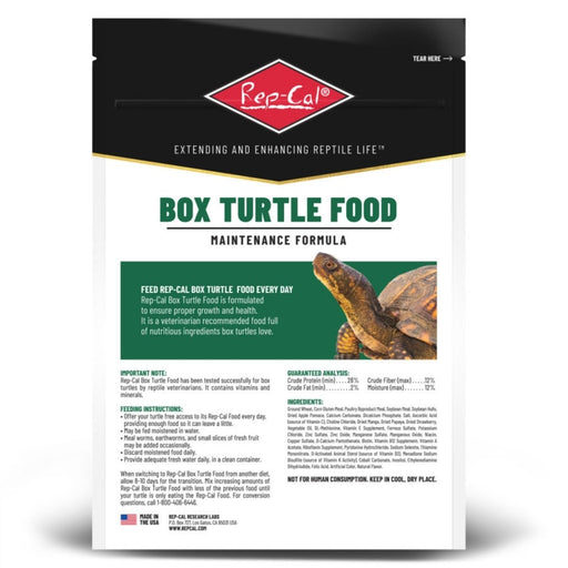 RepCal Research Labs Maintenance Formula Box Turtle Food 1ea/12 oz - Petsplace.store