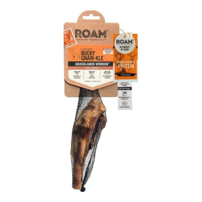 Roam Bucky Gnaw - Kle Grassland Venison 1 Pk - Petsplace.store