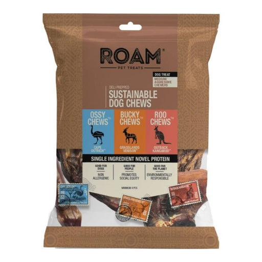 Roam Ostrich Sampler Pack Ostrich - Petsplace.store