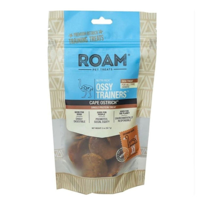 Roam Training Treats Ostrich 1oz. - Petsplace.store