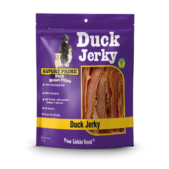 Savory Prime Natural Jerky Treats Duck 1ea/4 oz - Petsplace.store