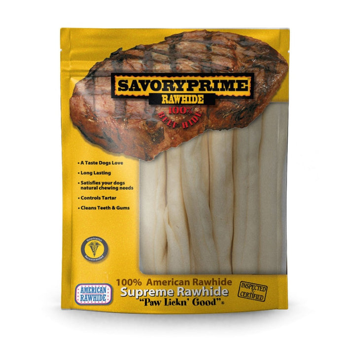 Savory Prime Supreme Rawhide Retriever Roll Natural 1ea/4.8 oz, 7 pk - Petsplace.store