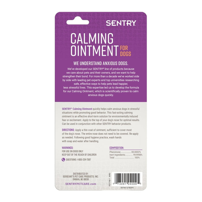 Sentry Calming Ointment For Dogs 1.5oz. - Petsplace.store