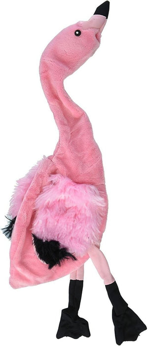 Skinneeez Exotic Series Dog Toy Flamingo Pink 1ea/Regular - Petsplace.store