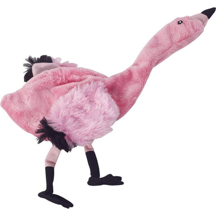 Skinneeez Exotic Series Dog Toy Flamingo Pink 1ea/Regular - Petsplace.store