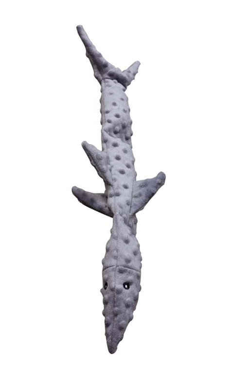 Skinneeez Extreme Dog Toy Triple Squeaker Shark 1ea/25 in - Petsplace.store