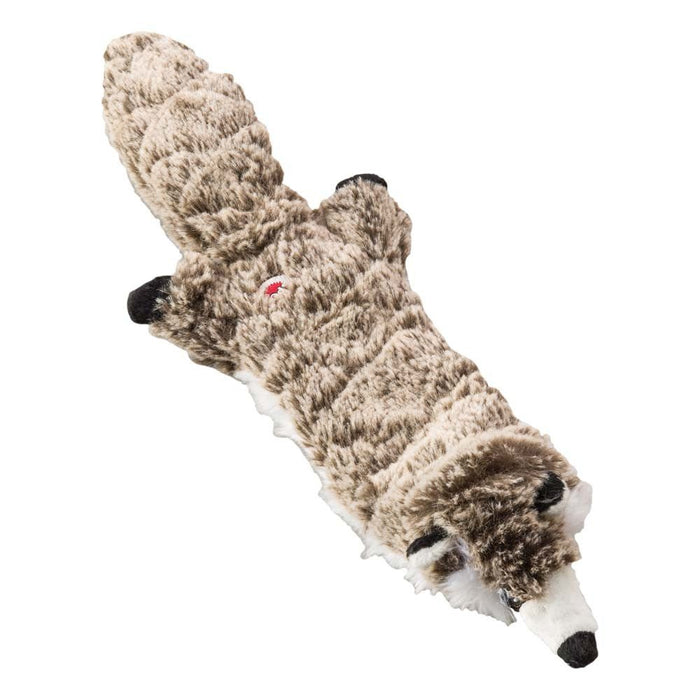 Skinneeez Extreme Quilted Dog Toy Raccoon Gray 1ea/14 in - Petsplace.store