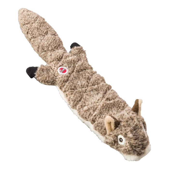 Skinneeez Extreme Quilted Dog Toy Squirrel Gray 1ea/14 in - Petsplace.store