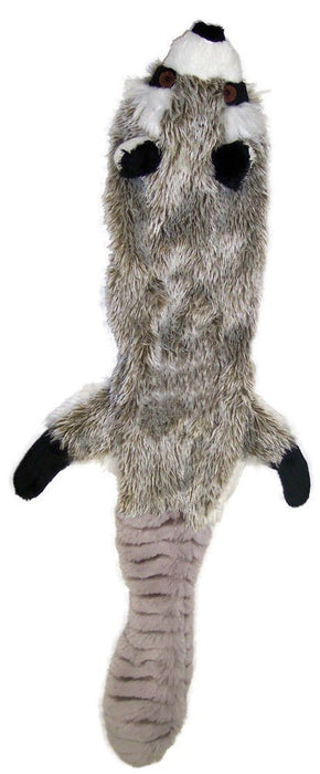 Skinneeez Forest Series Dog Toy Raccoon Gray 1ea/Regular - Petsplace.store