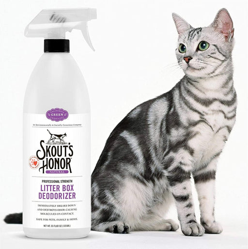 Skouts Honor Cat Litter Box Deodorizer 35Oz - Petsplace.store