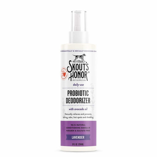 Skouts Honor Dog Deodorizer Lavender 8oz. - Petsplace.store