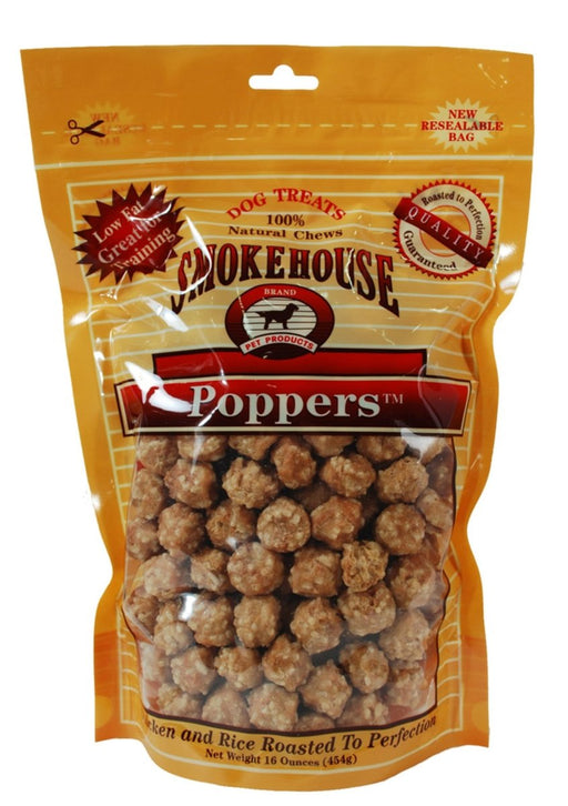 Smokehouse Chicken Poppers Dog Treat 1ea/16 oz - Petsplace.store