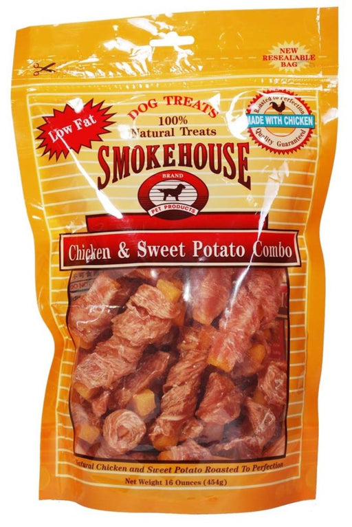 Smokehouse Chicken & Sweet Potato Dog Treat 1ea/16 oz - Petsplace.store