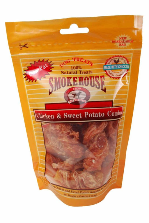 Smokehouse Chicken & Sweet Potato Dog Treat 1ea/4 oz - Petsplace.store