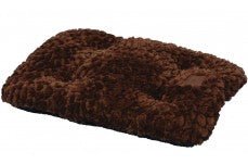 SnooZZy Plush Dog Mat Brown 1ea/LG - Petsplace.store