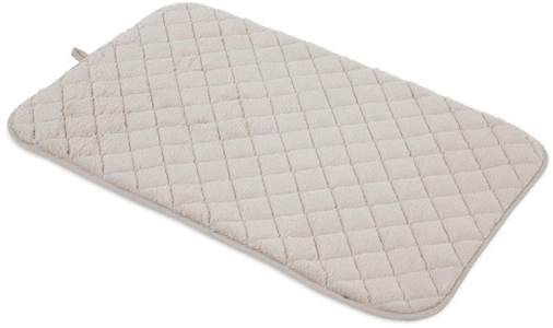 SnooZZy Quilted Kennel Dog Mat Natural 1ea/LG - Petsplace.store