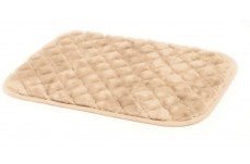 SnooZZy Quilted Kennel Dog Mat Natural 1ea/SM - Petsplace.store