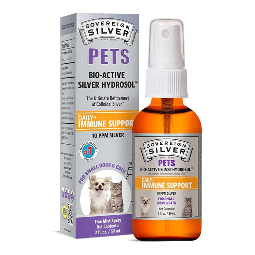 Sovereign Silver Pets Immune Support Mist Spray 2oz. - Petsplace.store