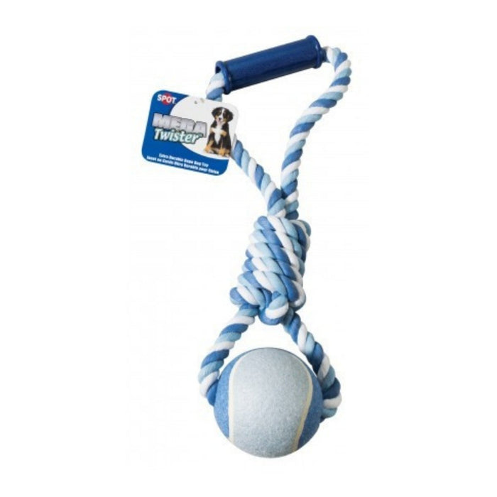 Spot 17” Mega Twister Mega Ball Tug Assorted - Petsplace.store