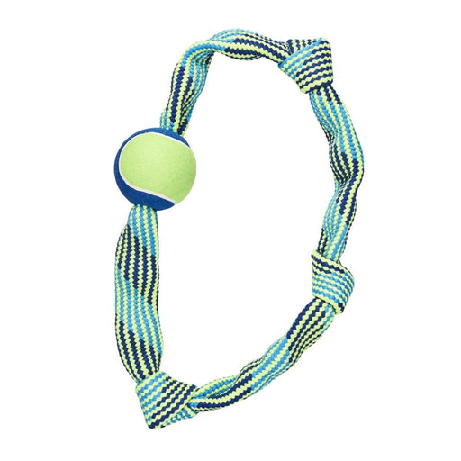 Spot 23" Colorful Rope Knot Ring - Petsplace.store