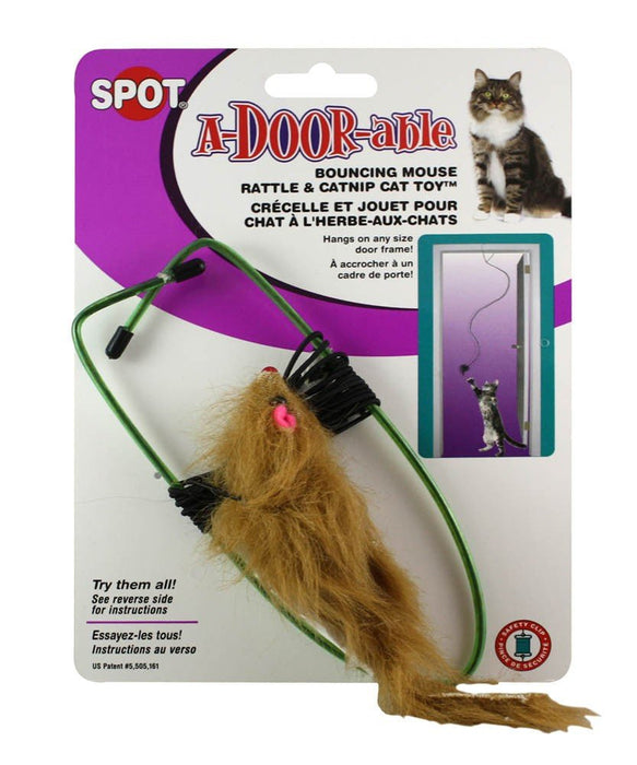 Spot A - Door - Able Bouncing Mouse Catnip Toy Assorted - Petsplace.store