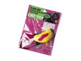 Spot A - Door - Able Bouncing Plush Bird with Feather Tail Cat Toy Multi - Color 4.5 in - Petsplace.store