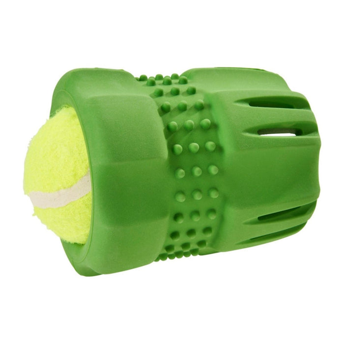 Spot Barrett Tough Tennis Jumble Dog Toy Green, Green, 1ea/LG - Petsplace.store