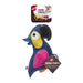 Spot Durafuse Leather Parrot Dog Toy Assorted, 1ea/8 in - Petsplace.store