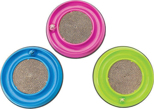 Spot Ethical Rockin Cat Scratcher 10In Asstd. Colors Cat Toy - Petsplace.store