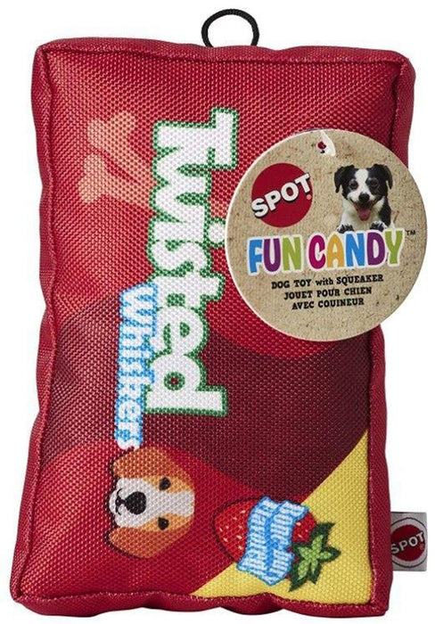 Spot Fun Candy Dog Toy Twisted Whiskers 1ea/7 in - Petsplace.store