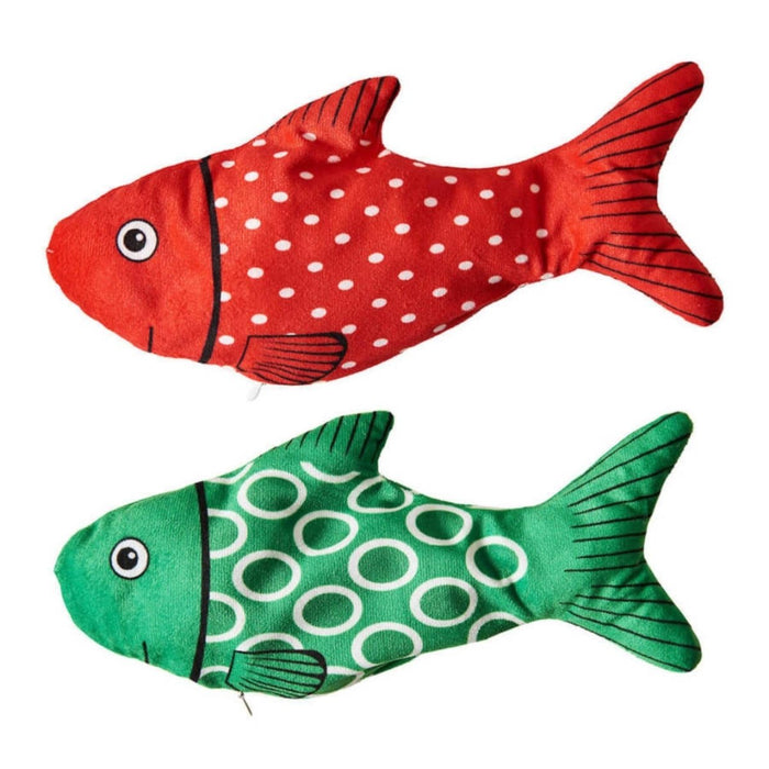 Spot Holiday Flippin Fish Cat Toy Assorted, 1ea/11.5 in - Petsplace.store