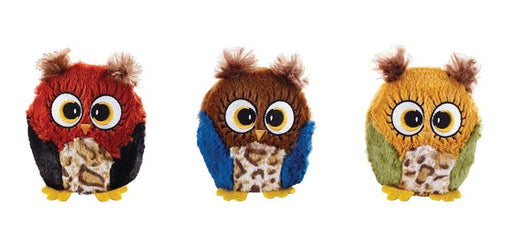 Spot Hoots Owl Plush Dog Toy Assorted 1ea/3 in - Petsplace.store