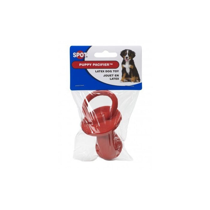 Spot Latex Puppy Pacifier Assorted 1ea/4 in - Petsplace.store