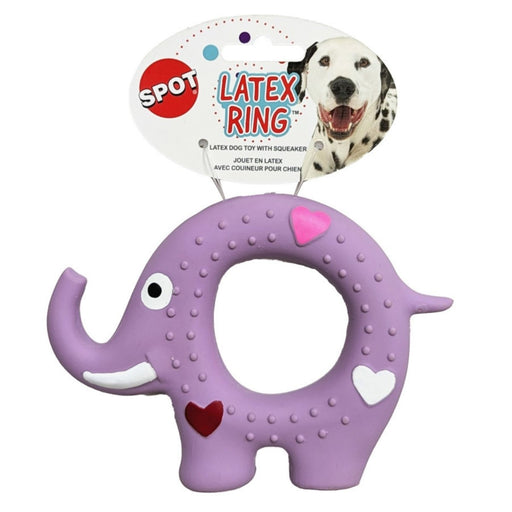 Spot Latex Rings Dog Toy Assorted, 1ea/5 in - Petsplace.store