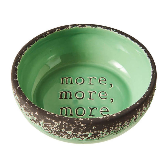 Spot More More Dog Bowl Avocado, 1ea/5 in - Petsplace.store