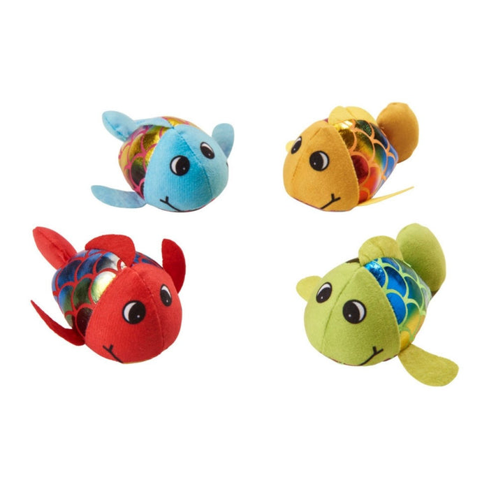 Spot Plush Jittery Fish Cat Toy Assorted, 1ea/3 in - Petsplace.store