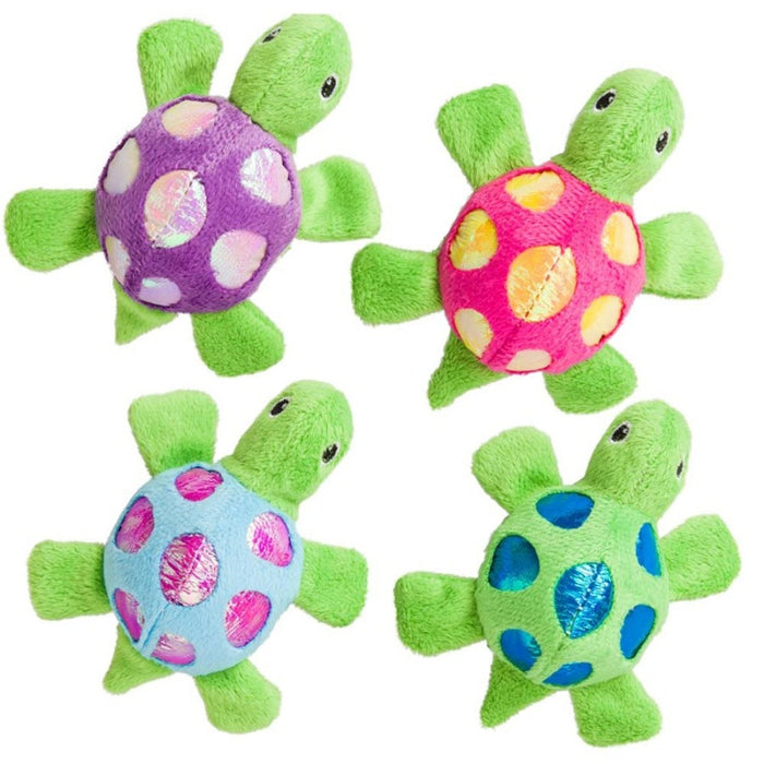 Spot Shimmer Glimmer Turtle Catnip Toy Assorted - Petsplace.store