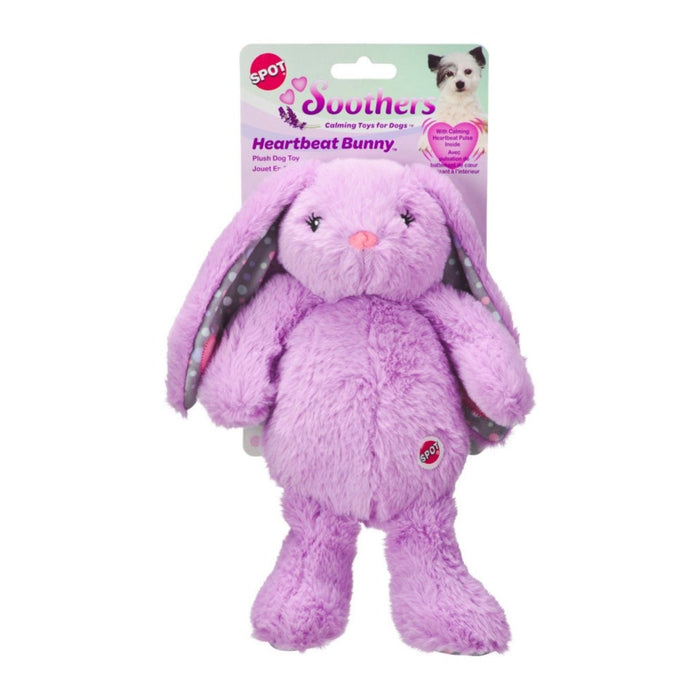 Spot Soothers Heartbeat Bunny Dog Toy Assorted, 1ea/12 in - Petsplace.store