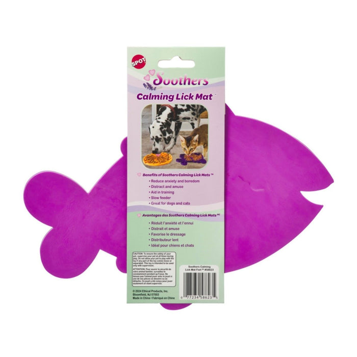 Spot Soothers Lick Mat Fish, 1ea/9.75 in - Petsplace.store