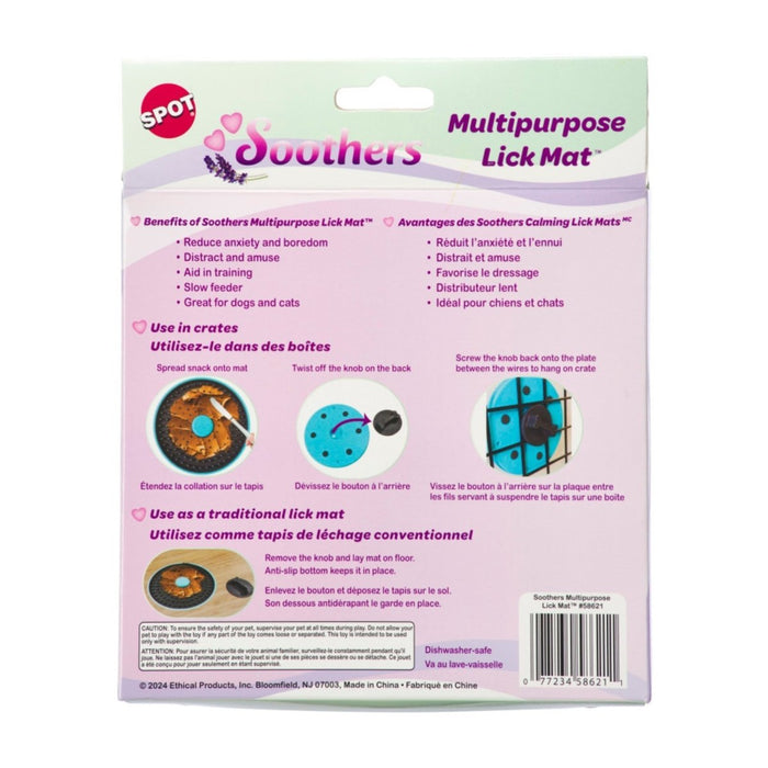 Spot Soothers Multipurpose Lick Mat 1ea/6 in - Petsplace.store