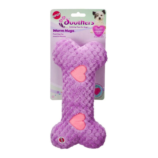 Spot Soothers Warm Hug Bone Dog Toy Assorted, 1ea/12 in - Petsplace.store