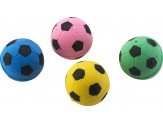 Spot Sponge Soccer Ball Cat Toy Multi - Color 4 Pack - Petsplace.store