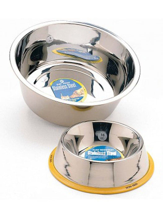 Spot Stainless Steel Mirror Finish Dog Bowl Silver, 1ea/1 qt - Petsplace.store