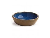 Spot Standard Crock Cat Saucer Tan; Blue 5 in - Petsplace.store